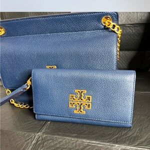 Tory Burch handbag and wallet